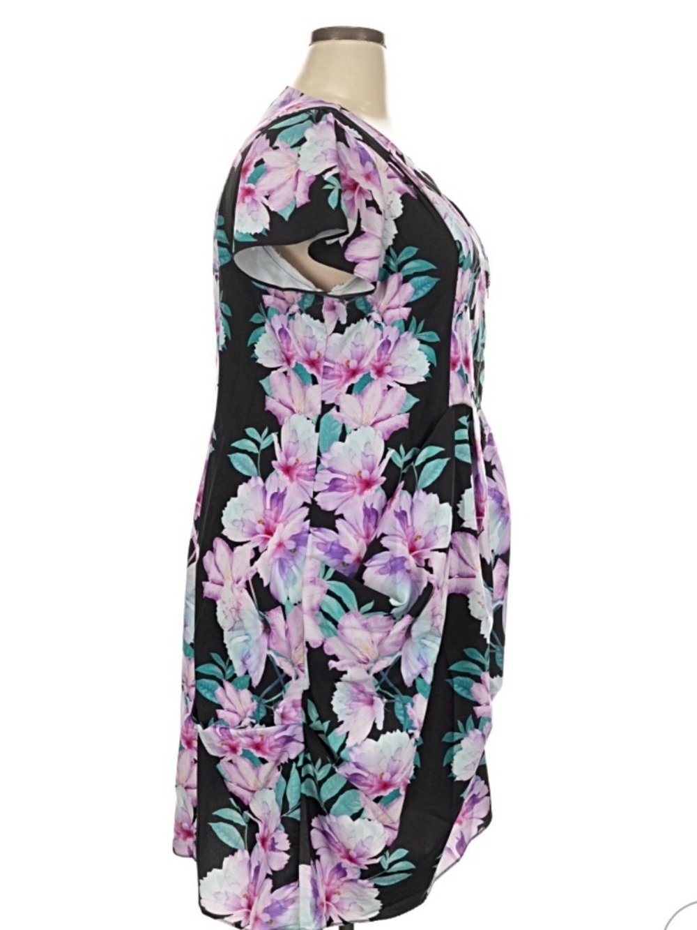 City Chic Floral Dress - Picture 5 of 7